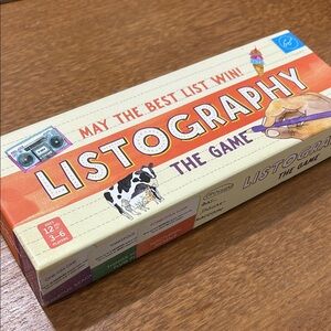 Listography The Game